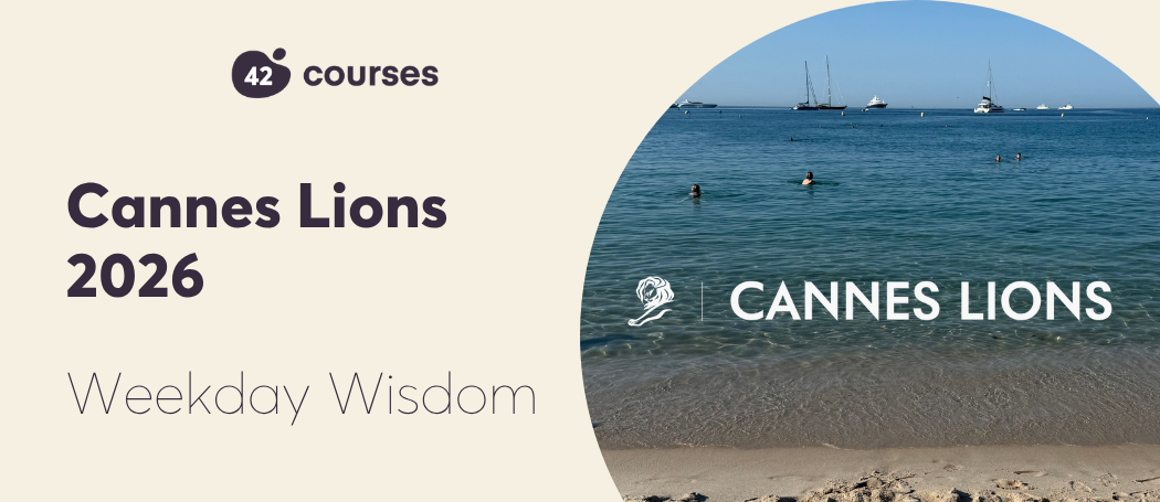 Weekday Wisdom, live from Cannes Lions 2026
