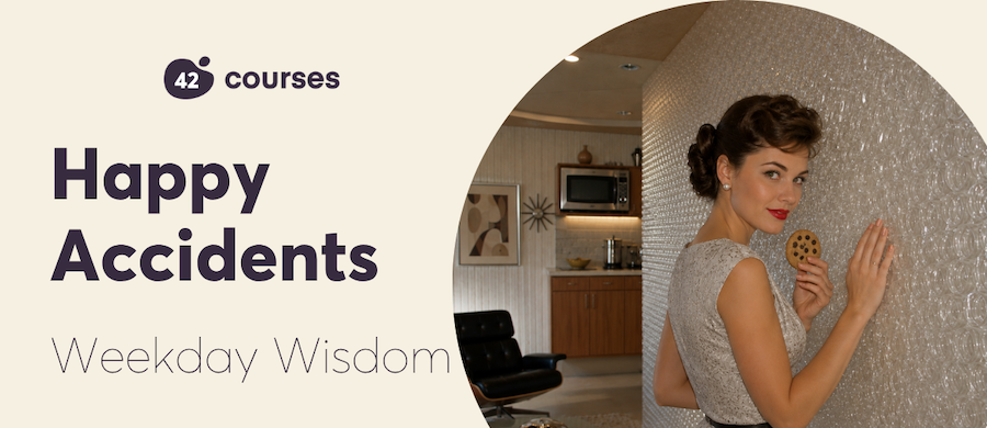 Weekday Wisdom: Happy Accidents