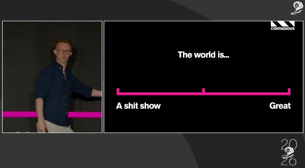 Watch Alex Jenkins's talk at Contagious, Cannes Lions 2026